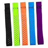 TOGEVAL 5 STK Armband Zur Überwachung Der Herzfrequenz Beim Laufen Herzfrequenz-brustgurt Herzfrequenz-monitorband Pulsuhren Herzfrequenzgurt Ersatz-Armband Laufarmband Ok Tuch