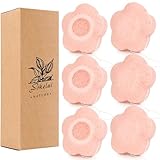 Wokelai Konjac Gesichtsschwamm, Blumenform, Tiefenreinigung, sanftes Peeling