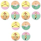 Essbarer Muffinaufleger 'PIPPI LANGSTRUMPF' 12 Stück // Muffinaufleger Pippi Langstrumpf