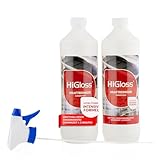 HiGloss Backofenreiniger Kraftreiniger 2000ml – Ultra-stark, geruchsneutral, inkl. Sprühflasche für Grill, Küche, Töpfe, Pfannen, Fritteusen, vielseitig einsetzbar