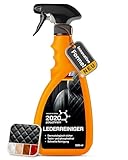 2020 Polychrom Lederreiniger 500ml - Effektive und Materialschonende Reinigung für Autositze, Motorradsitze, Pferde-Sattel, Booten & Flugzeugen Leder