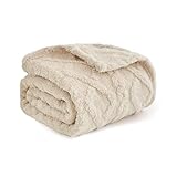 MIULEE Hundedecke 100x120 cm Kuscheldecke Hunde Weiche Decken Katzen Fleecedecke Waschbare Schlafunterlage Geeignet für Hunde, Katzen, Meerschweinchen und andere Tiere Beige