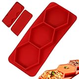 Hamburgerform, Hamburger-Pastetenform | Patty Maker 3 Hohlräume Silikon Hamburgerpresse | Antihaft-Gefrier-Behälter für Hamburger-Pastetchen für Rinderfisch