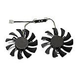 RAKSTORE GA81S2U GA81O2U 75mm Grafikkarten Lüfter Kompatibel mit ZOTAC GTX 970 Leiser Kühler Lüfter