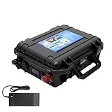 JCXYL EV 12V 60Ah 80Ah 120Ah 150Ah Ersatzbatterie für Bootsantriebe im Außenbereich; 24V 60Ah 100Ah 150Ah 200Ah Lithium-Ionen-Batterie für Angelboote,12v,80Ah