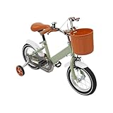 12 Zoll Kinderfahrrad für Mädchen/Jungen, Kinderfahrrad für 2 bis 4 Jahren (12'-Fahrrad-Grün)