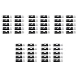 Goufride 50 x USB Memory 2.0 Memory Stick Flash Drive 128MB Geschenk Schwarz