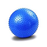 Parliky 85CM Anti Burst Yoga Ball Aus Dickem PVC Fitness Und Massageball Für Fitness Yoga Und Training Ideal Für Schwangerschaft Balance Übungen Und Gymnastik