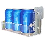 Kühlschrank-Organizer, Wandmontage, vielseitig, robust, Getränkedosen-Organizer, Heim-Convenience-Store