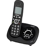 Alcatel XL595 Voice schnurloses Großtastentelefon mit Anrufbeantworter extra großes Festnetztelefon für zuhause mit Anrufschutz