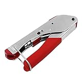 Crimpzange Koaxialkabel Crimper RG59 RG6 F-Typ Kompression Crimpzange Koaxialkabel Elektriker Werkzeuge