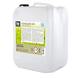 Höfer Chemie 10 L Essigsäure 60% - optimaler Reiniger und Entkalker - Premium Qualität Made in Germany - frisch abgefüllt im handlichen Kanister
