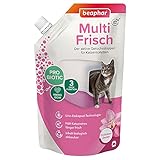 BEAPHAR - Multi Frisch - Der Aktive Geruchsstopper Für Katzentoiletten - Mit Probiotika - Schützt Das Mikrobiom - Biologisch Abbaubar - PH-Neutral - Orchideen Zauber - 400 g