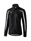 Erima Damen Leichtathletik Laufjacke, Schwarz/Weiß, 38 EU