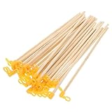 VICASKY 30 Stück Teiliges Laternenstäbe aus Leichtem Bambus Handliche Laternenhalter für Tragbare Laternenstangen zum Basteln von Windlichtern und Lampions Lang