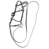 Pferdehalfter Seilhalfter, bequemes Halfter ungehindertes Pferdehalfter mit Metallschnalle, bequemes Halfter ungehindert, Pferdehalfter mit Metallschnalle für Stall, Wettkampf