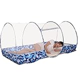 Kompaktes Pop-Up-Moskiton-Bett zum Schlafen, großer Schutz für Bugtette | leicht zu bettendes Bett für Senioren, Schattenkuppel für Camping, Ruheplatz ohne Insekten