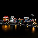 LocoLee Licht-Kit Kompatibel mit Lego 10361 Holiday Express Train (Kein - Lego-Set) Classic VersionDekorative Beleuchtungsset Compatible with Lego 10361 Weihnachtsexpress