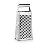 WMF Gourmet Vierkantreibe, 8 x 24 cm, Reibe Edelstahl, 4 Reibeflächen, ideal als Kartoffelreibe, Gemüsehobel, Cromargan, spülmaschinengeeignet