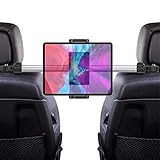 Girafus Tablet Halterung Auto Kopfstütze Mitte 4-13 Zoll Tablet Halter Auto Rücksitz Tablethalter zwischen Kopfstützen Hinten passt für iPad ipad Pro Switch Galaxy Tablet Holder Car Back Seat H3