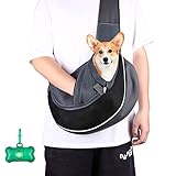 Hundetragetasche Verstellbare Welpen-Tragetasche Haustier-Schultertasche Hundetragetasche Welpen-Katzen-Tragetasche Haustier-Rucksack Haustier-Tragetasche Reise-Hundetragetasche (L)