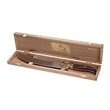LAGUIOLE - Champagner-Schwert mit echtem Holzgriff - Edelstahl - Ergonomisch - Entkorken Sie Ihre Champagnerflaschen mit Eleganz - Geschenkbox
