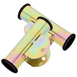 Hemobllo 1 Paar Metall Scharnierreparaturset für 20mm Rohre Ersatzteile für Klappbare Liegestühle und Camping Strandliegen mit Schrauben Stoßfestes Sitz und Rückenlehnen Gelenk