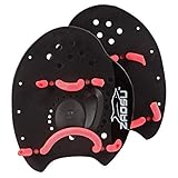 ZAOSU Hand Paddles | Schwimmpaddles für Schwimmer & Triathleten, Trainingstool für Kinder & Erwachsene, Größe:S (Pink)