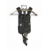 elToro Tragesystem für Armbrüste in schwarz mit vielen Taschen, Rücken gepolstert, Tragegurte, für viel Zubehör geeignet