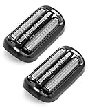 Ersatzkopf für elektrische Folienrasierer, Serie 5/6 53B kompatibel, 2 Stück