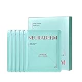 NEURADERM Tiefenberuhigende Gesichts-Tuchmaske, beruhigendes Serum für empfindliche Haut, feuchtigkeitsspendende Hautpflege (5er-Pack)