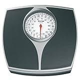 Salter 148 BKSVDR Speedo Mechanische Badezimmerwaage, analoge personenwaage mit leicht ablesbares Große Anzeige, große Rutschfeste Plattform, 136kg, keine Batterien, präzise und zuverlässig, in kg/lbs