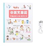 Talking Points-Wortbuch, Englisch-Chinesisch-Wörterbuch aus Kunststoff und Papier für Lernaktivitäten Im Vorschulalter