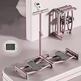 Beintrainer Clip Maschine - Postpartale Innere Oberschenkel Armlehne, Slim Legs Magic Fitness Pedal Trainer für Bodybuilding Hüftformung Rosa Modell