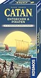 Kosmos 685171 Catan - Entdecker & Piraten Ergänzung für 5-6 Personen, Ergänzung zur Catan Erweiterung Entdecker & Piraten, Brettspiel ab 12 Jahre für 2-6 Personen, Siedler von Catan