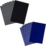 50 Blatt Transferpapier Blau, 50 Blatt Pauspapier Schwarz, Kohlepapier DIN A4 von Graphit-Transferpapieren, Blaupapier zum Durchschreiben, Durchschlagpapier für Papier,Holz,Leinwand,21x29.7cm