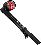 Pro Bike Tool Hochdruck Dämpferpumpe für MTB, Rennrad und Motorrad - High-Pressure Pump bis 300 PSI/20 Bar für Federung und Dämpfer - Mini Dämpferpumpe mit Manometer und ergonomischem Griff