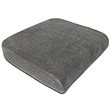 formalind® XL Sitzkissen – Ergonomisches Visco-Top Stuhlkissen für Bürostühle mit Memory-Schaum – Komfortables, Rutschfestes Sitzpolster