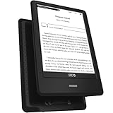 SPC Dickens Light 2 Pro - eBook 6 Zoll E-Ink Touchscreen | Einstellbare Helligkeit und Farbtemperatur | 8GB für über 8000 Bücher | 1 Monat Akkulaufzeit | Leicht und schlank | USB-C | Schwarz