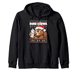 BOBR KÚRWA X Xmas GLÜHWEIN Christmas Biber Santa Weihnachten Kapuzenjacke