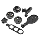 Ewxdghy Fahrrad-Kilometerzähler-Halterung aus Aluminiumlegierung, langlebiges, leichtes Verlängerungsgestell für Fahrraduhr, Verstellbarer Winkel, Kilometerzähler-Halterung mit