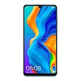 HUAWEI P30 Lite (128 GB, 4 GB RAM) 6,15' Display, AI Triple-Kamera, Dual-SIM globale GSM-Fabrik entriegelte MAR-LX3A - International Version (Peacock Blue)