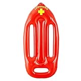 W WIDMANN MILANO Party Fashion 04837 - Aufblasbare Rettungshilfe, Circa 73 cm, Lifeguard, Rettungsschwimmer, Karneval, Mottoparty