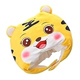 MUSISALY Tiger Kopfbedeckung Hut Kuscheltiere Kinder Tiara Partyhüte Für Kinder Gemütlicher Kostümhut Jahr Des Fotos Requisiten Lustige Plüschparty Verrückte Hutparty Neuheitshut