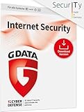 G DATA Internet Security 2026 | 1 Gerät - 1 Jahr | Made in Germany | Virenschutzprogramm für Windows, Android, iOS | Updates inklusive | Software Key Card per Amazon-Email