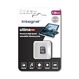Integral 128 GB Micro-SD-Karte 4K Video Premium High Speed Speicherkarte SDXC bis zu 100 MB s Lesegeschwindigkeit und 50 MB s Schreibgeschwindigkeit V30 C10 U3 UHS-I A1