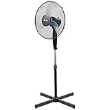 ARDES - Standventilator, leistungsstark, leise, 3 Flügel, 40 cm, oszillierend, mit verstellbarer Höhe und Neigung, Ardes-Standventilator, 3 Geschwindigkeitsstufen, Modell Penny AR5AM40P