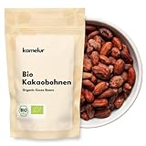 Kamelur 1kg BIO Kakaobohnen Sorte Trinitario - Rohkost - ganze Kakao Bohnen nicht geröstet, vegan und ohne Zusätze
