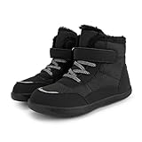 Kinder Winterschuhe Jungen rutschfest Trekking Wanderschuhe Warm Gefüttert Sneaker Bequem Baumwollschuhe Outdoor Sportschuhe Laufschuhe Hallenschuhe Straßenlaufschuhe