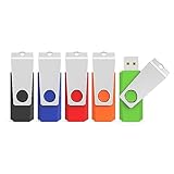 USB Stick 3.0 KEXIN 5 Stück USB Stick 16GB 3.0 Speicherstick USB 3.0 16GB USB Sticks Flash Laufwerke Memory Stick 5er Pack USB Flash Drive mit LED Licht für PC/Auto/TV und mehr Bunt
